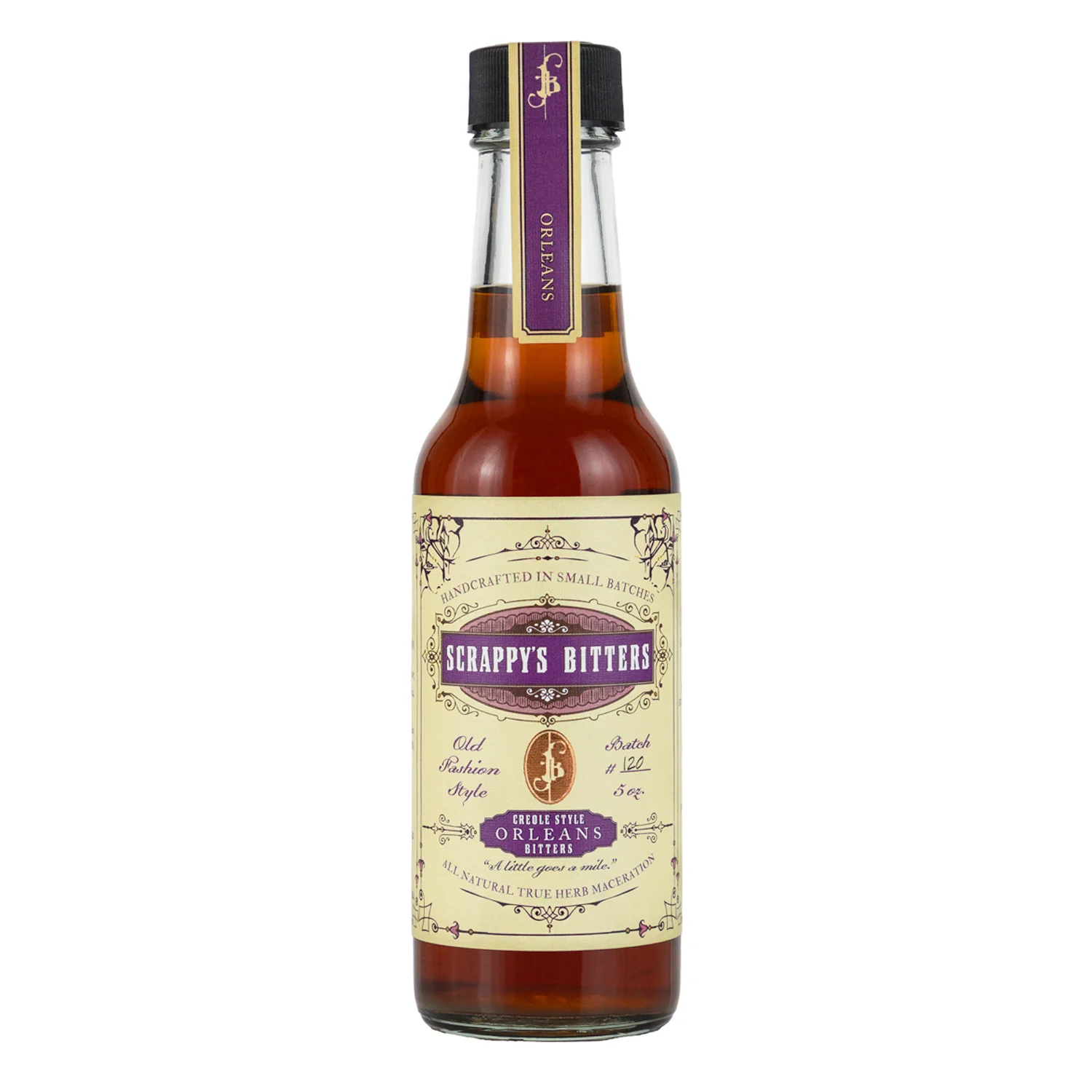 Scrappy Bitters Orleans 5 oz