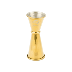 Barfly 1 oz. & 1.5 oz. Gold-Plated Japanese Style Jigger