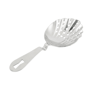 Stainless Steel Scalloped Julep Strainer