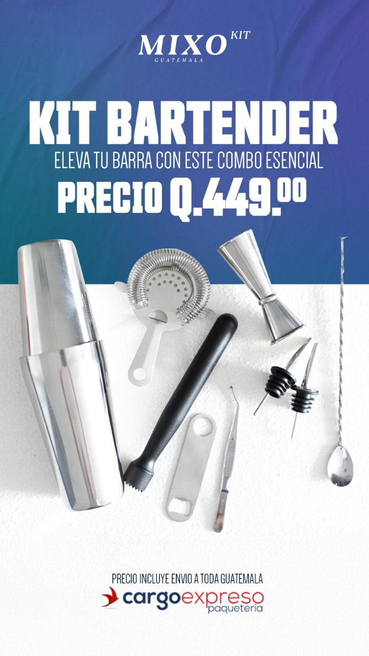 🍸 KIT BARTENDER COMPLETO